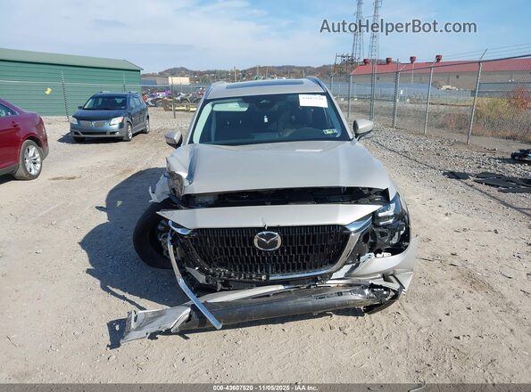 JM3KKBHD0R1176972 2024 MAZDA CX-90 Бежевый Вид задней части салона