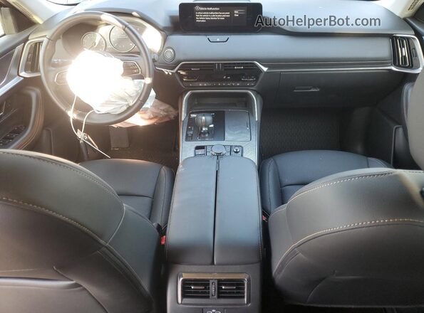 JM3KKBHD0R1189169 2024 MAZDA CX-90 Black Widok deski rozdzielczej