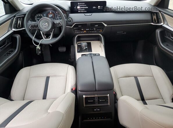 JM3KKBHD1S1222766 2025 MAZDA CX-90 Черный Вид панели приборов