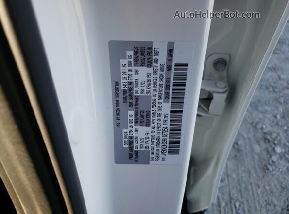 JM3KKBHD3R1187254 2024 MAZDA CX-90 White VIN sticker view