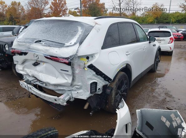 JM3KKCHA5S1201768 2025 MAZDA CX-90 PHEV White Trasero derecho