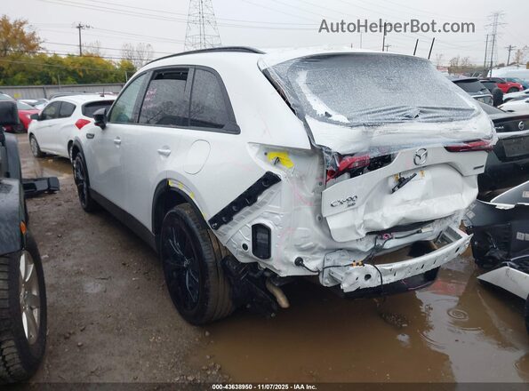 JM3KKCHA5S1201768 2025 MAZDA CX-90 PHEV White Trasero izquierdo