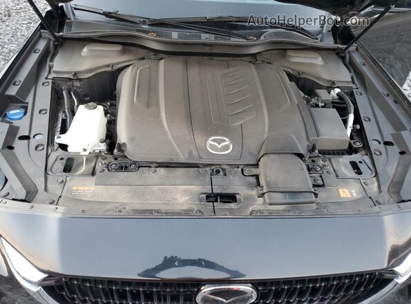 JM3KKCHD4R1110477 2024 MAZDA CX-90 Black Вид підкапотного простору