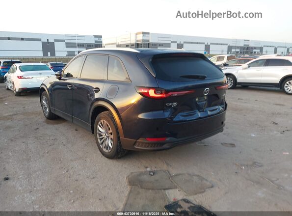 JM3KKCHDXR1108202 2024 MAZDA CX-90 Black უკანა მარცხენა