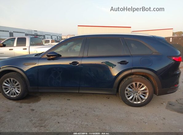 JM3KKCHDXR1108202 2024 MAZDA CX-90 Black სალონის 360-გრადუსიანი ხედი