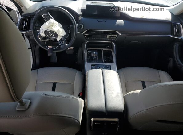 JM3KKDHA2R1151198 2024 MAZDA CX-90 Белый Вид панели приборов