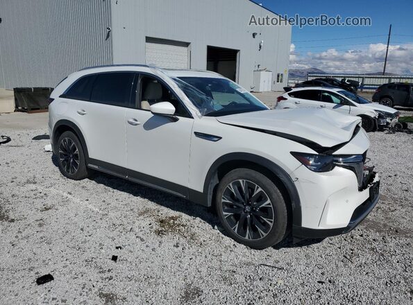 JM3KKDHA2R1151198 2024 MAZDA CX-90 Белый Передняя правая четверть