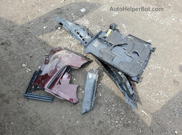 JM3KKDHA9S1238067 2025 MAZDA CX-90 Burgundy Widok naklejki z numerem VIN