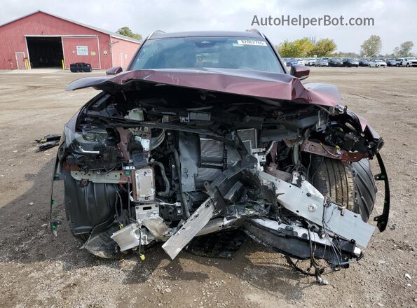 JM3KKDHA9S1238067 2025 MAZDA CX-90 Burgundy Widok z przodu