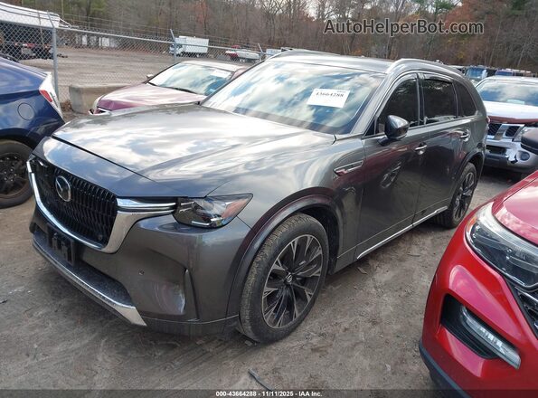 JM3KKDHC3R1103372 2024 MAZDA CX-90 Gray Przód lewy