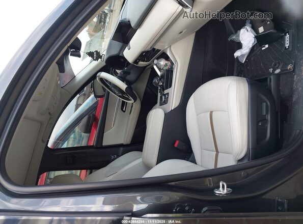 JM3KKDHC3R1103372 2024 MAZDA CX-90 Gray Widok wnętrza z przodu