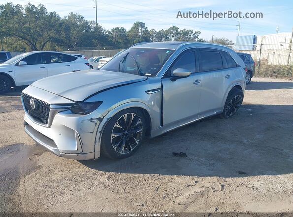 JM3KKDHC8R1148386 2024 MAZDA CX-90 Серый Передняя левая четверть