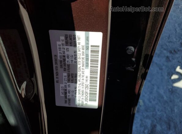 JM3KKDHC9R1103943 2024 MAZDA CX-90 Burgundy Widok naklejki z numerem VIN