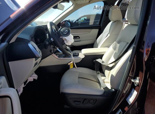 JM3KKDHC9R1103943 2024 MAZDA CX-90 Burgundy Widok wnętrza z przodu