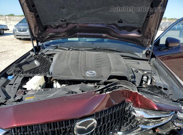 JM3KKDHC9R1103943 2024 MAZDA CX-90 Burgundy Widok komory silnika