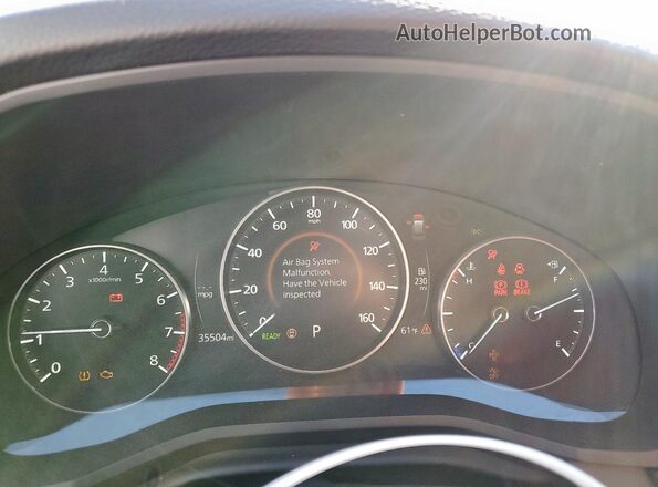 JM3KKDHD1R1162557 2024 MAZDA CX-90 Серебряный Вид щитка приборов