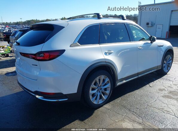 JM3KKDHD6R1136701 2024 MAZDA CX-90 Белый Задняя правая четверть