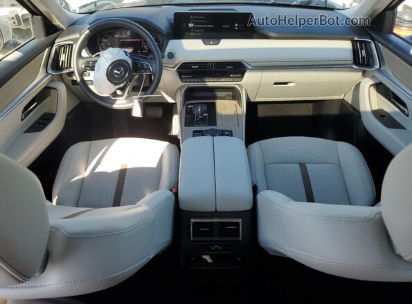 JM3KKEHA6S1235620 2025 MAZDA CX-90 Tan Вид панелі приладів