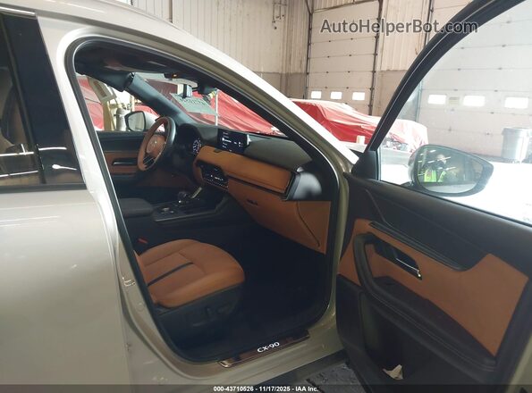JM3KKEHC4R1172304 2024 MAZDA CX-90 Beige Вид салону спереду