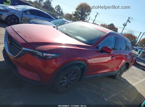 JM3TCACY3M0503885 2021 MAZDA CX-9 Red Rear interior view