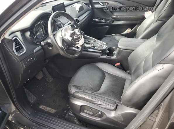 JM3TCACY4H0131558 2017 MAZDA CX-9 Gray წინა სალონის ხედი