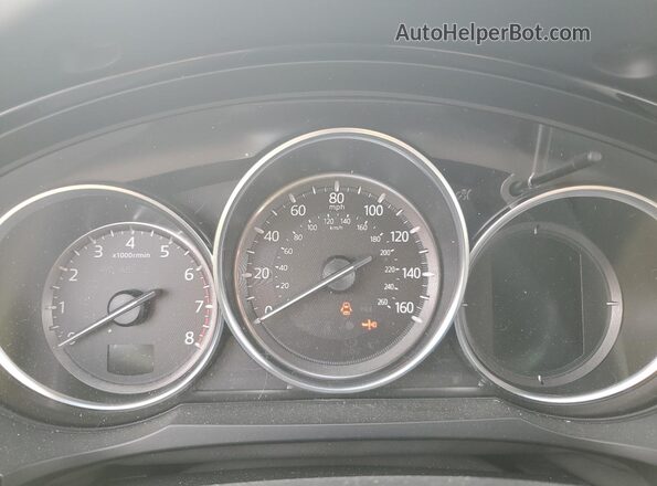 JM3TCACY4H0131558 2017 MAZDA CX-9 Gray ხელსაწყოთა პანელის ხედი