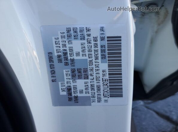 JM3TCACYXL0401997 2020 MAZDA CX-9 White Vista interior de 360 grados