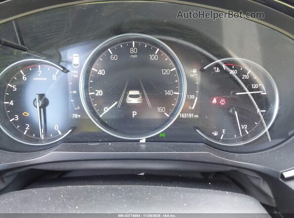 JM3TCADY1L0415222 2020 MAZDA CX-9 Black Հետևի նստատեղերի տեսք