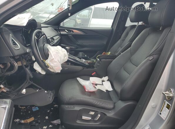 JM3TCADY3M0518482 2021 MAZDA CX-9 Silver Вид салону спереду