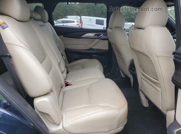 JM3TCADY6G0120042 2016 MAZDA CX-9 Blue უკანა სალონის ხედი