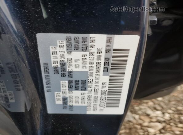 JM3TCADY6G0120042 2016 MAZDA CX-9 Blue VIN კოდის სტიკერის ხედი