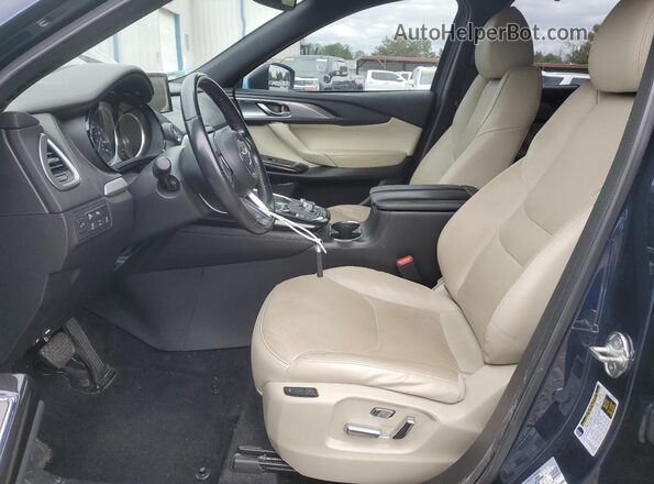 JM3TCADY6G0120042 2016 MAZDA CX-9 Blue წინა სალონის ხედი