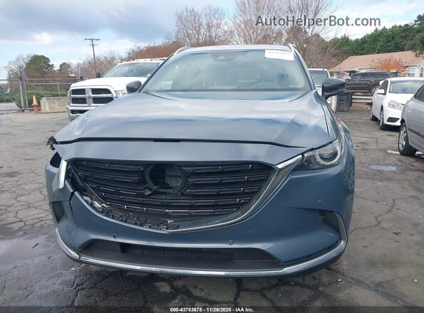 JM3TCADY7M0517187 2021 MAZDA CX-9 Light Blue Instrument cluster view