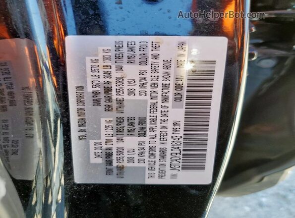 JM3TCADY9L0418143 2020 MAZDA CX-9 Black ძრავის განყოფილების ხედი