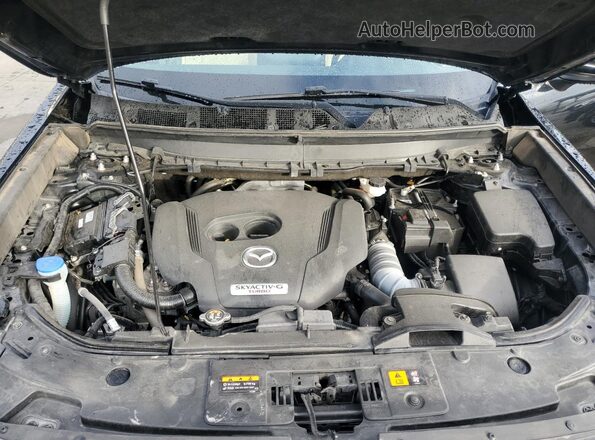 JM3TCBAY0P0639341 2023 MAZDA CX-9 Black Vista del compartimento del motor