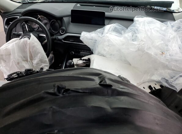 JM3TCBAY6P0656046 2023 MAZDA CX-9 White Dashboard view