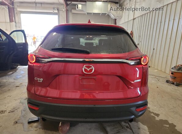 JM3TCBCY2G0101124 2016 MAZDA CX-9 Бордовый Вид сзади
