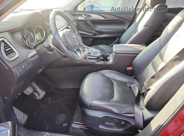 JM3TCBCY2G0101124 2016 MAZDA CX-9 Бордовый Вид салона спереди
