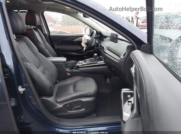 JM3TCBCY4M0500788 2021 MAZDA CX-9 Blue Вид салону спереду
