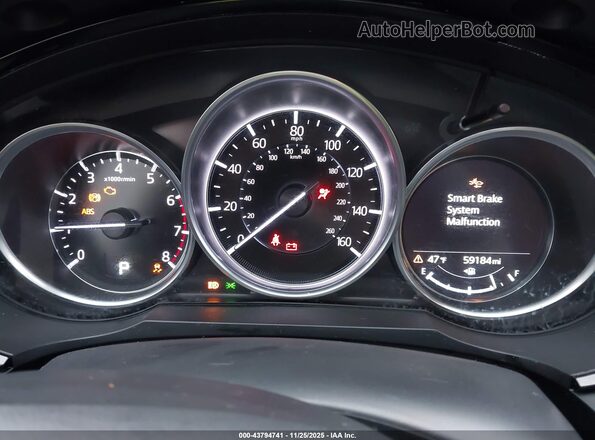 JM3TCBCY4M0500788 2021 MAZDA CX-9 Blue Вид задніх сидінь