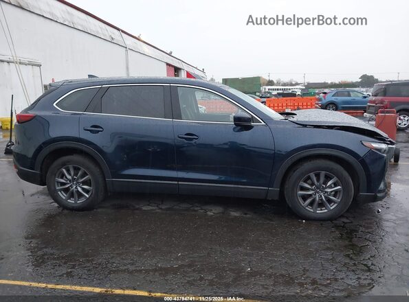JM3TCBCY4M0500788 2021 MAZDA CX-9 Blue Вид задньої частини салону