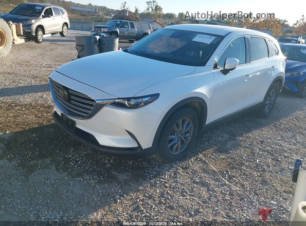 JM3TCBCY5P0654074 2023 MAZDA CX-9 White Vista tres cuartos delantera izquierda
