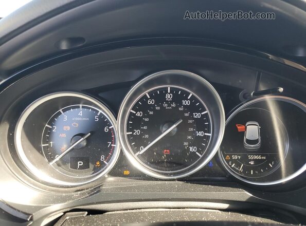JM3TCBCY7M0505998 2021 MAZDA CX-9 Gray Вид щитка приладів