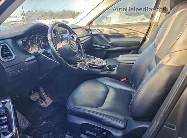 JM3TCBCY8M0542221 2021 MAZDA CX-9 Gray Вид салону спереду