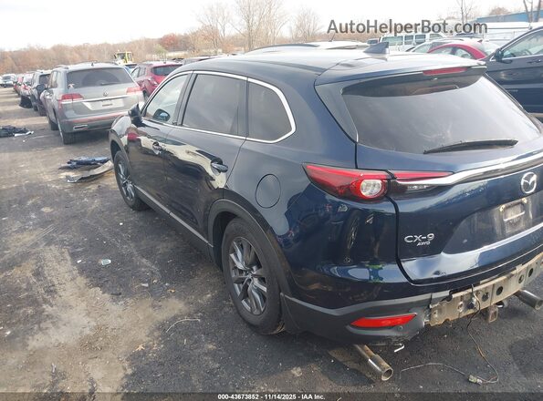 JM3TCBCY9M0519501 2021 MAZDA CX-9 Dark Blue Задняя левая четверть