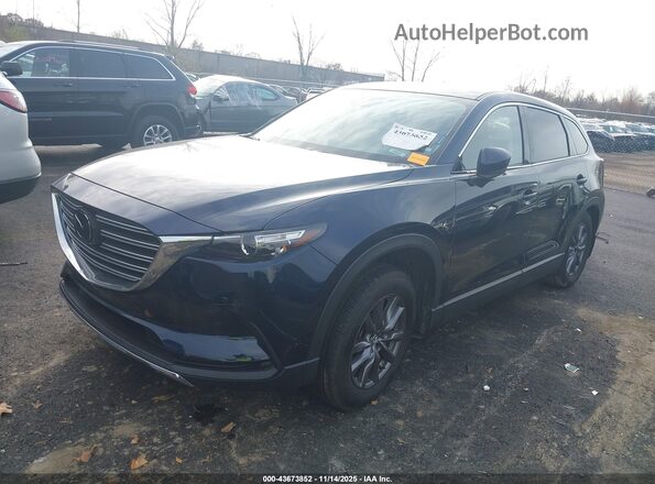 JM3TCBCY9M0519501 2021 MAZDA CX-9 Dark Blue Передняя левая четверть