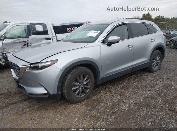 JM3TCBCY9N0605912 2022 MAZDA CX-9 Silver Առջևի ձախ երեք քառորդ տեսարան