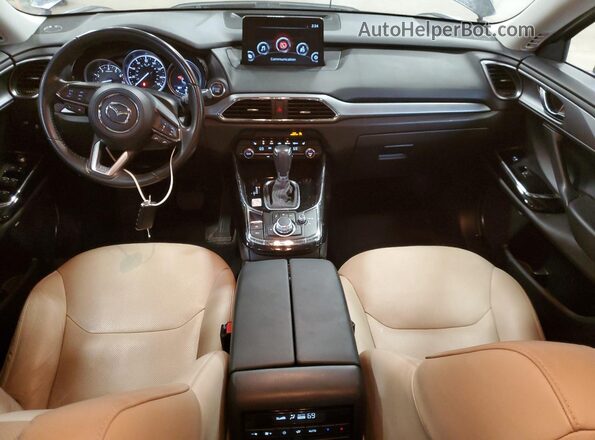 JM3TCBCYXL0405294 2020 MAZDA CX-9 Black Vista del salpicadero
