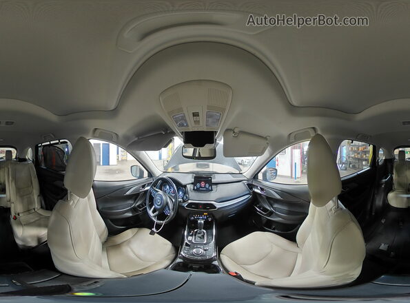 JM3TCBCYXL0405294 2020 MAZDA CX-9 Black Vista interior de 360 grados