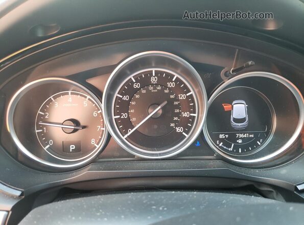 JM3TCBCYXN0607930 2022 MAZDA CX-9 White Вид щитка приладів